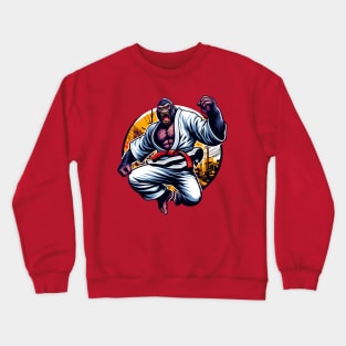 Coral Belt Gorilla Crewneck Sweatshirt